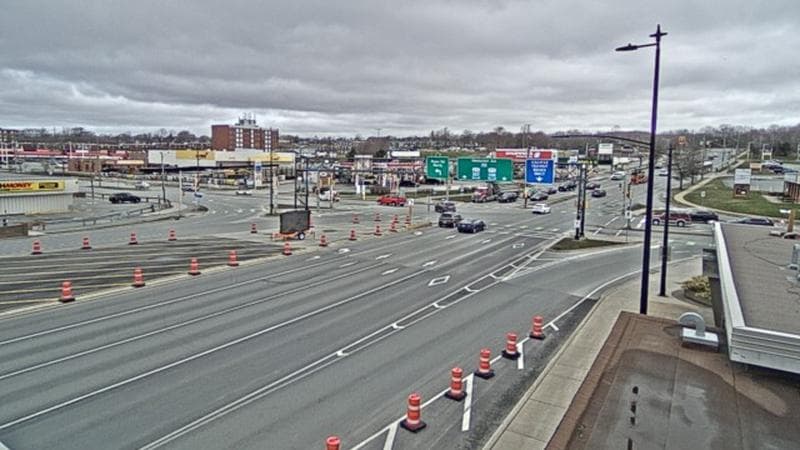 Macdonald Bridge - Halifax bound