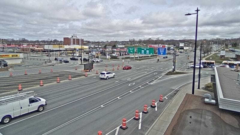 Macdonald Bridge - Halifax bound