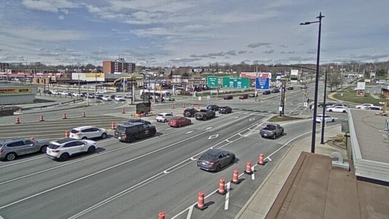 Macdonald Bridge - Halifax bound