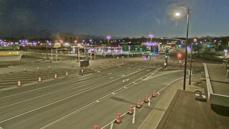 Macdonald Bridge - Halifax bound