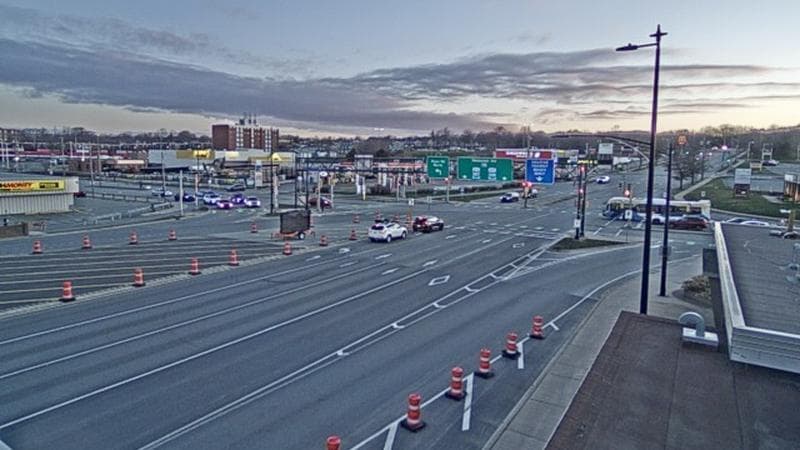 Macdonald Bridge - Halifax bound