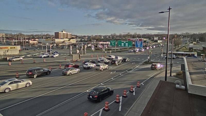 Macdonald Bridge - Halifax bound