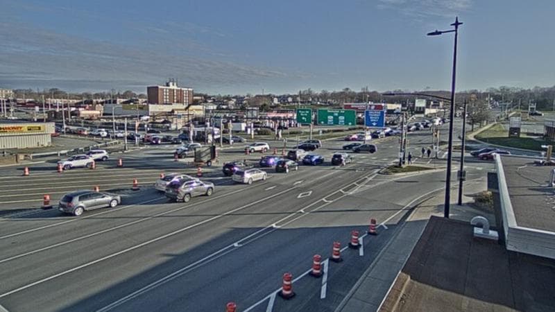Macdonald Bridge - Halifax bound
