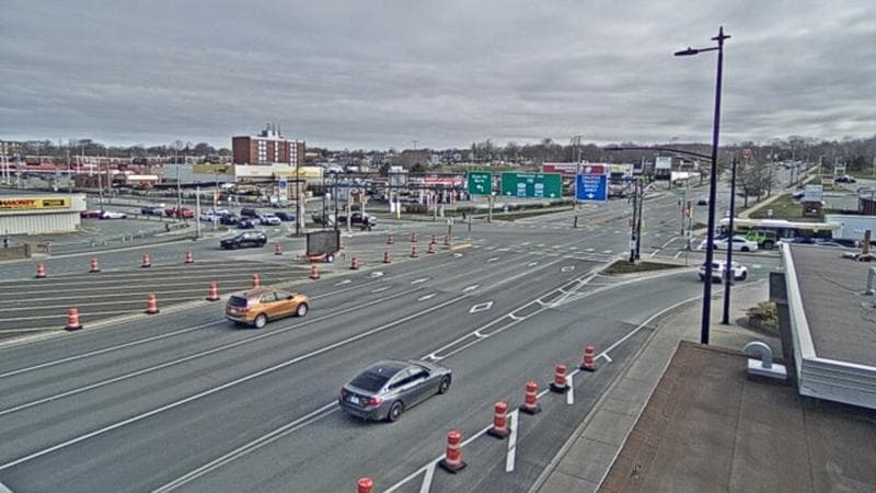 Macdonald Bridge - Halifax bound