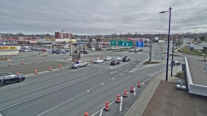 Macdonald Bridge - Halifax bound