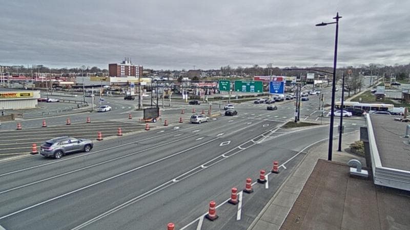 Macdonald Bridge - Halifax bound