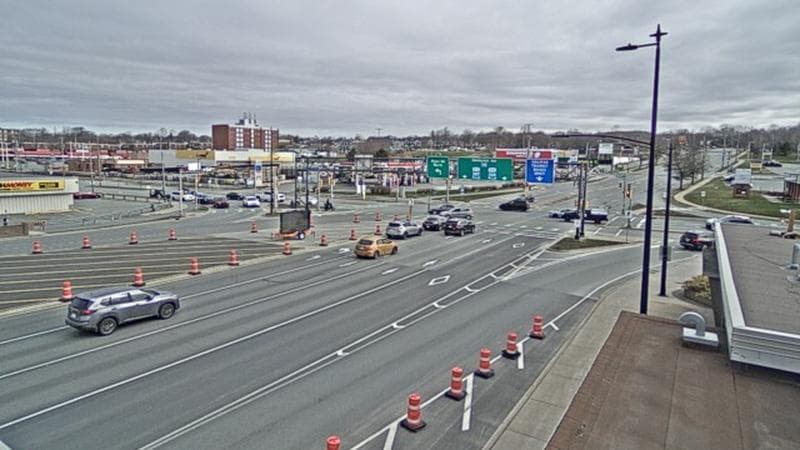 Macdonald Bridge - Halifax bound