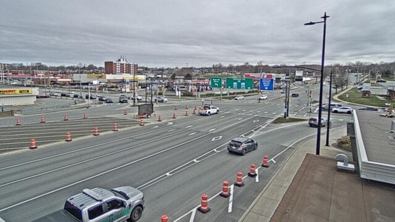 Macdonald Bridge - Halifax bound