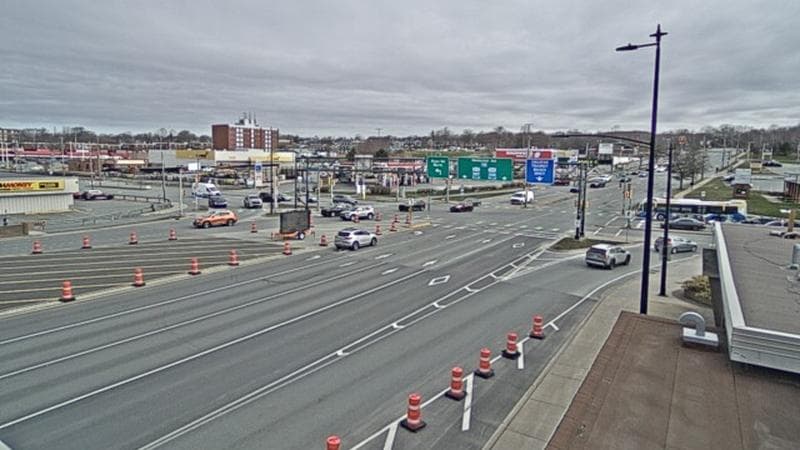 Macdonald Bridge - Halifax bound