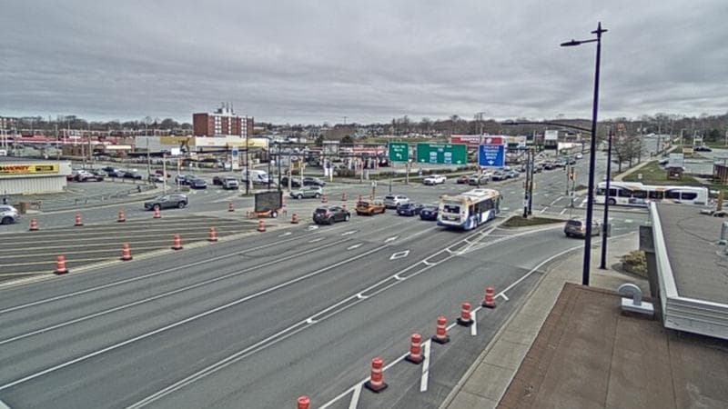 Macdonald Bridge - Halifax bound