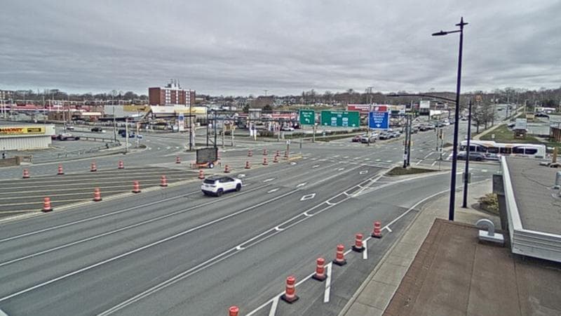 Macdonald Bridge - Halifax bound