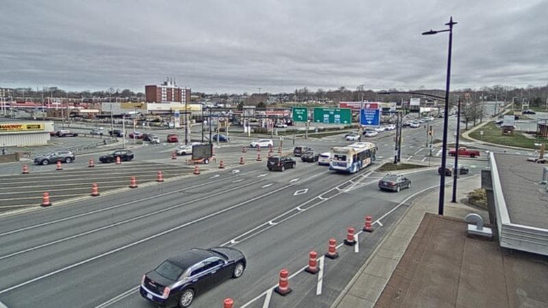 Macdonald Bridge - Halifax bound