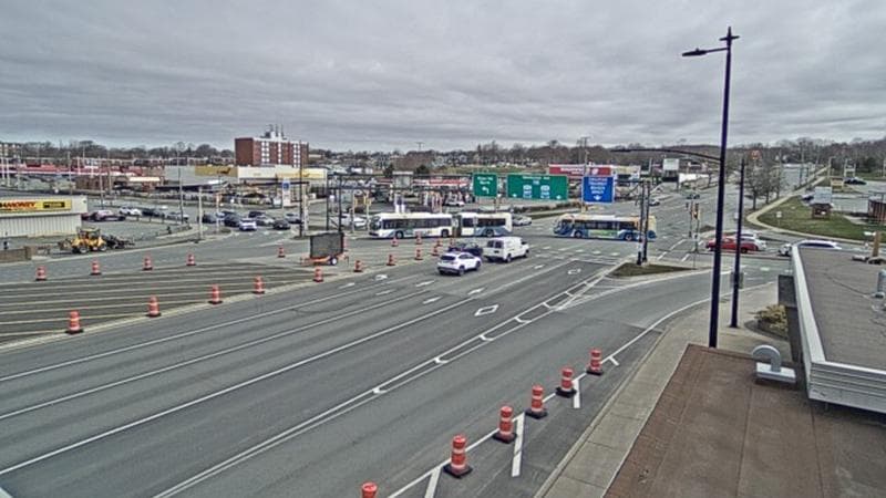 Macdonald Bridge - Halifax bound