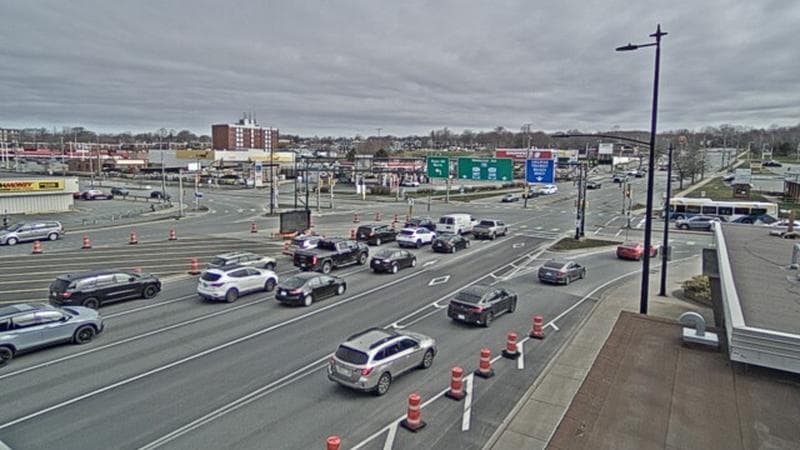 Macdonald Bridge - Halifax bound