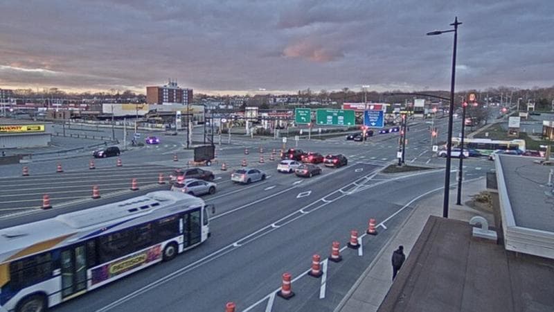 Macdonald Bridge - Halifax bound
