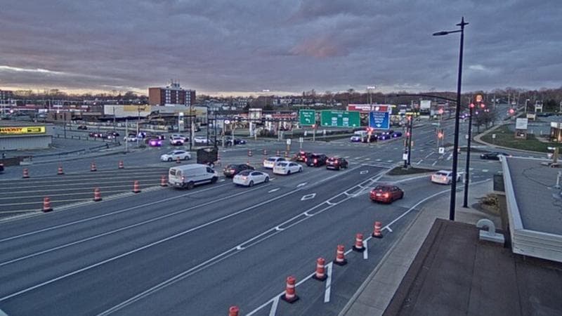 Macdonald Bridge - Halifax bound