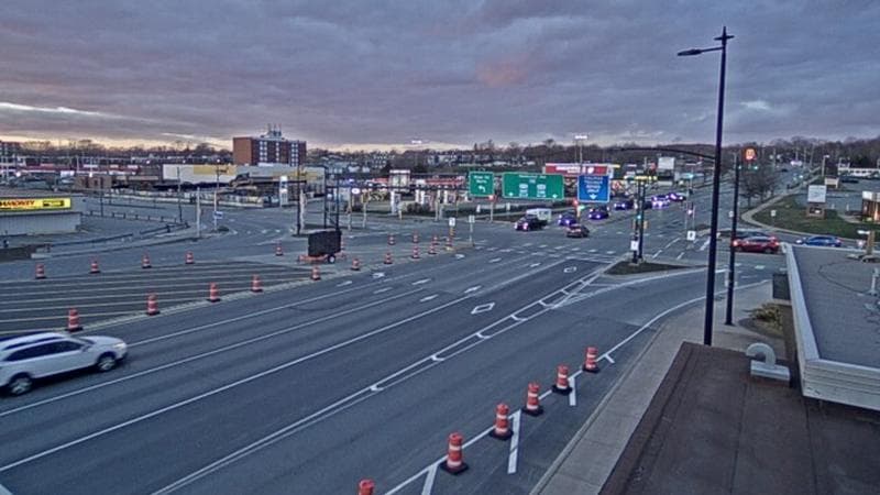 Macdonald Bridge - Halifax bound