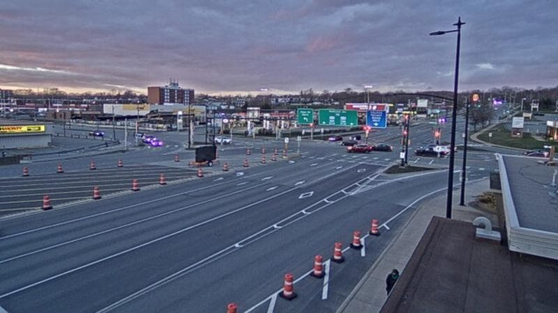 Macdonald Bridge - Halifax bound