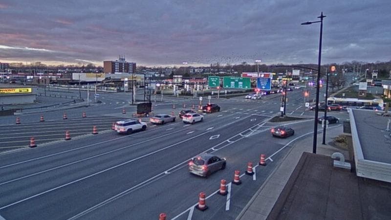 Macdonald Bridge - Halifax bound