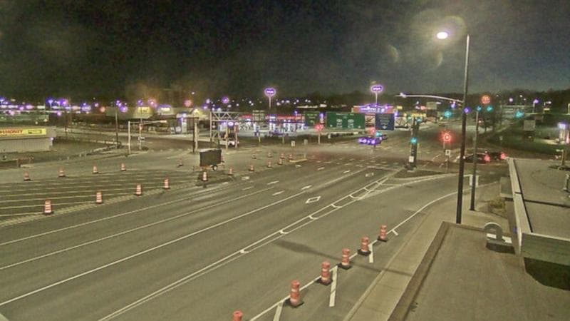 Macdonald Bridge - Halifax bound