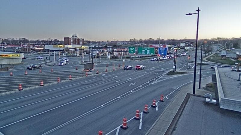 Macdonald Bridge - Halifax bound