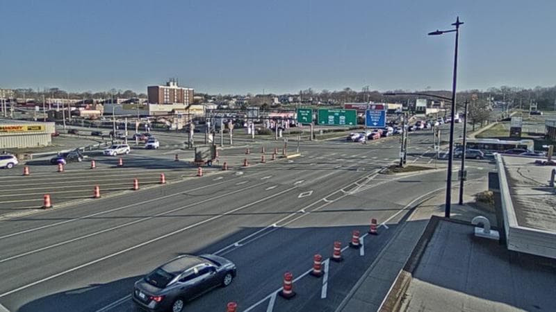 Macdonald Bridge - Halifax bound