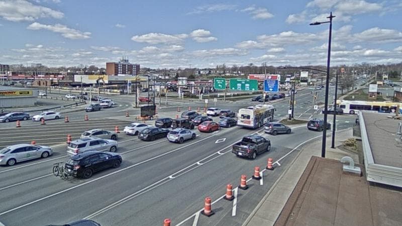Macdonald Bridge - Halifax bound