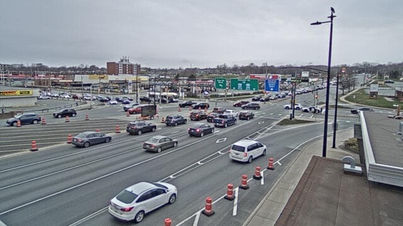 Macdonald Bridge - Halifax bound