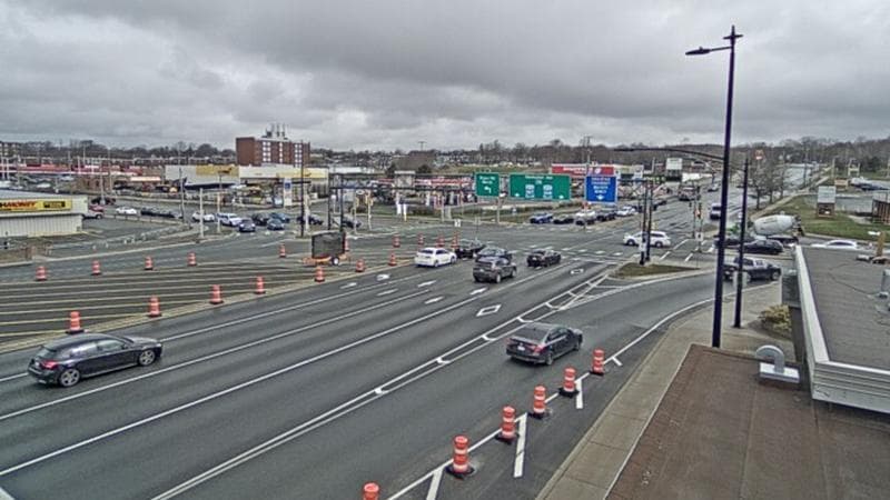 Macdonald Bridge - Halifax bound