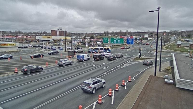 Macdonald Bridge - Halifax bound