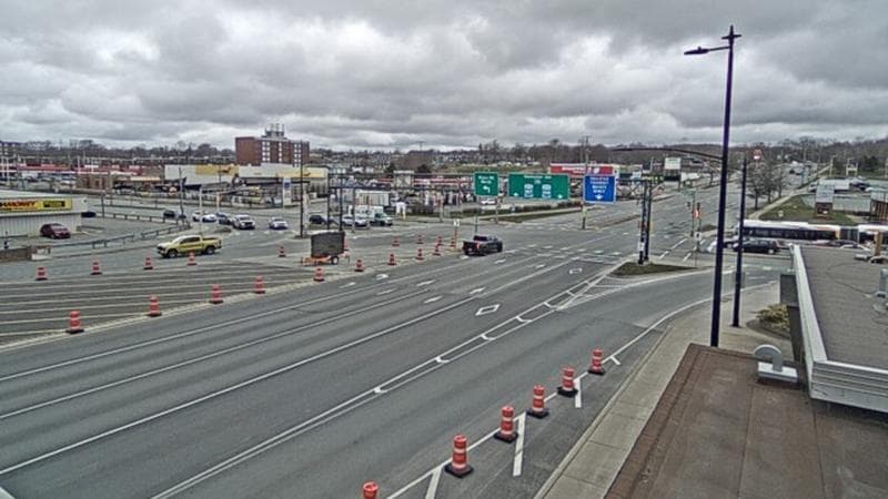 Macdonald Bridge - Halifax bound