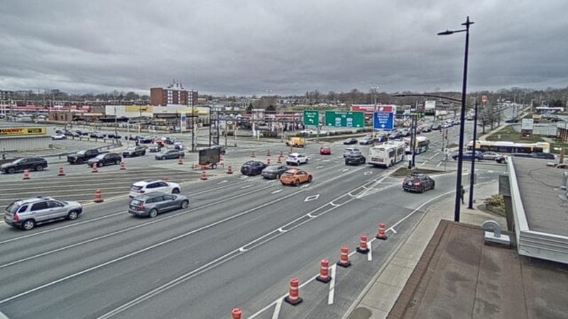 Macdonald Bridge - Halifax bound