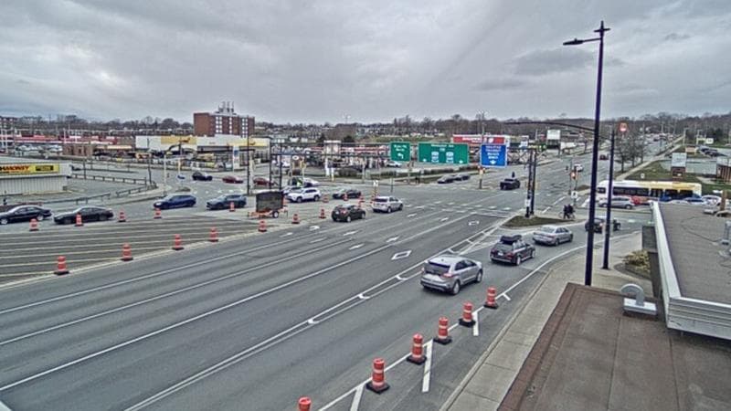 Macdonald Bridge - Halifax bound