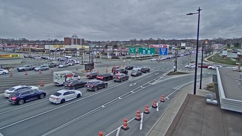 Macdonald Bridge - Halifax bound