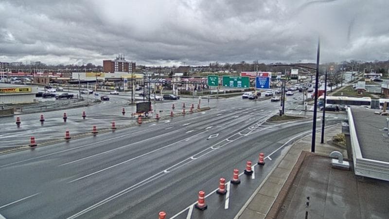 Macdonald Bridge - Halifax bound