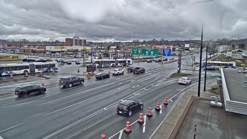 Macdonald Bridge - Halifax bound