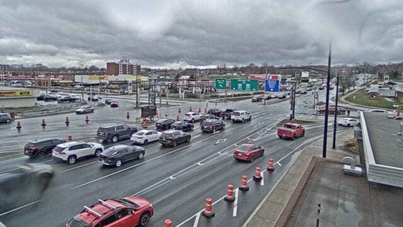 Macdonald Bridge - Halifax bound