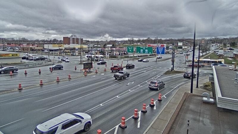 Macdonald Bridge - Halifax bound