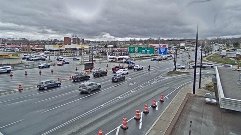 Macdonald Bridge - Halifax bound
