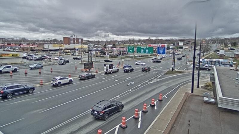 Macdonald Bridge - Halifax bound