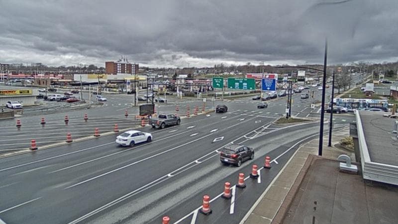 Macdonald Bridge - Halifax bound