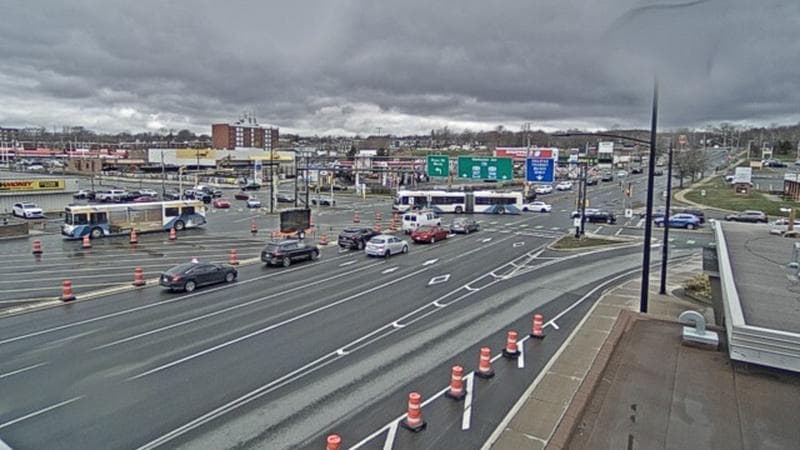 Macdonald Bridge - Halifax bound
