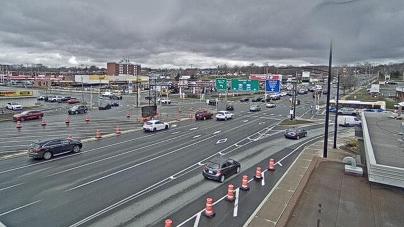 Macdonald Bridge - Halifax bound