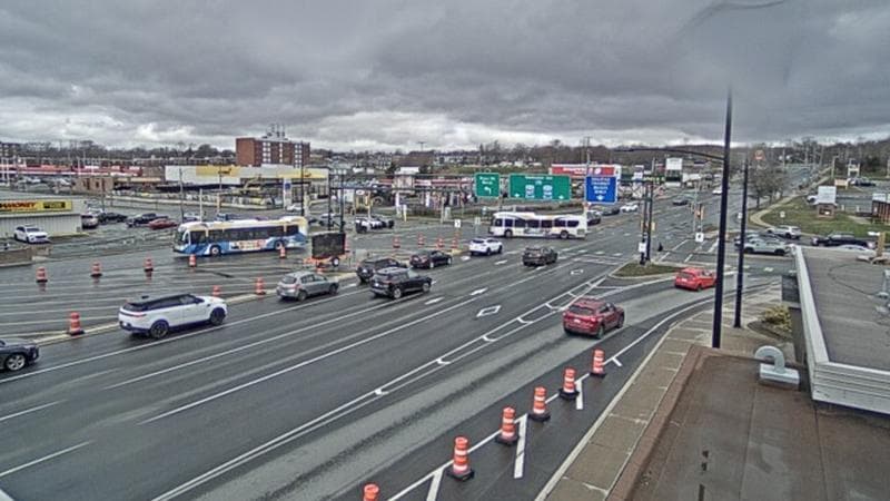 Macdonald Bridge - Halifax bound
