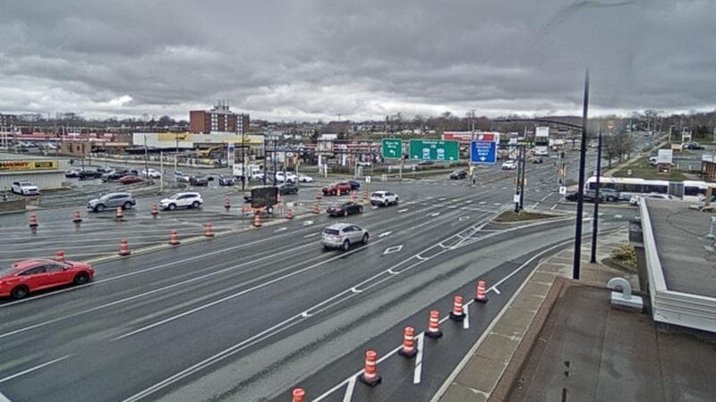 Macdonald Bridge - Halifax bound