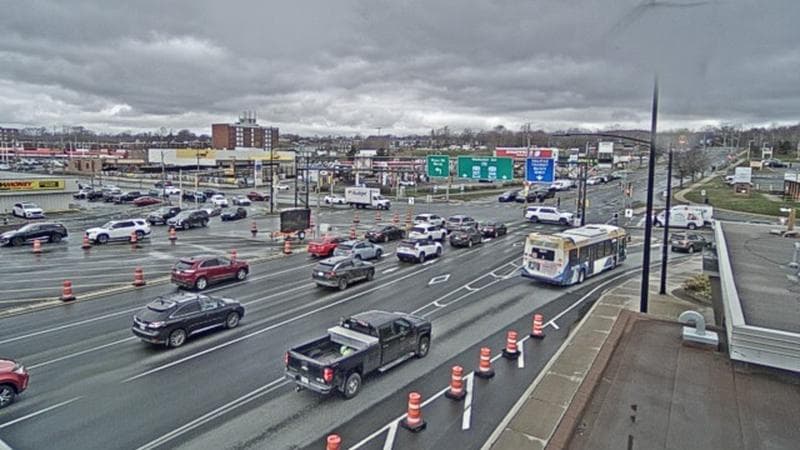 Macdonald Bridge - Halifax bound