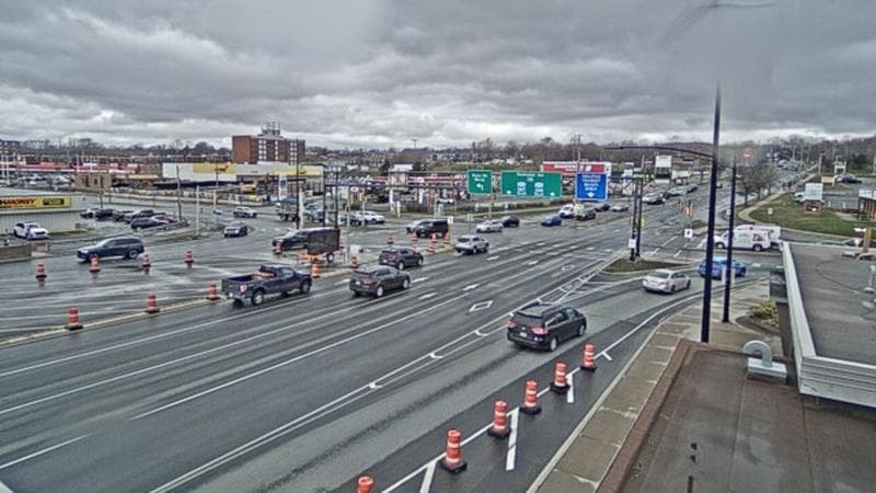 Macdonald Bridge - Halifax bound