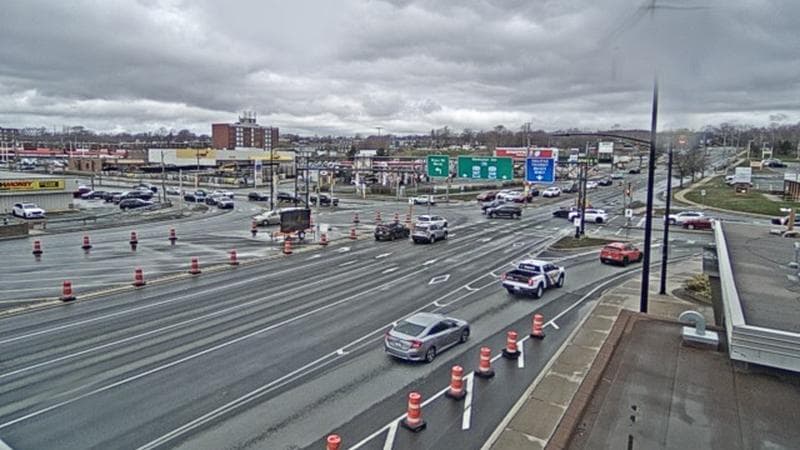 Macdonald Bridge - Halifax bound