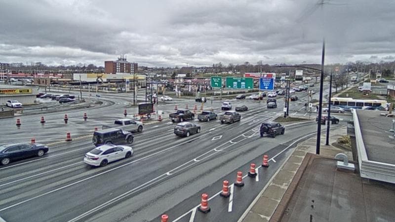 Macdonald Bridge - Halifax bound