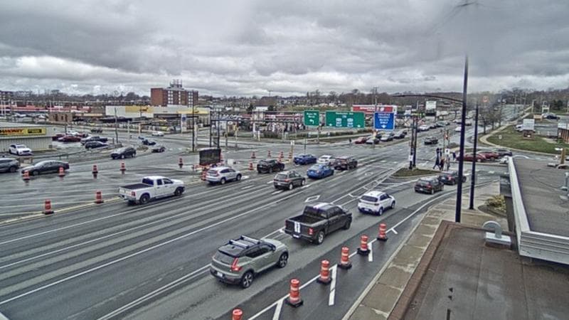 Macdonald Bridge - Halifax bound